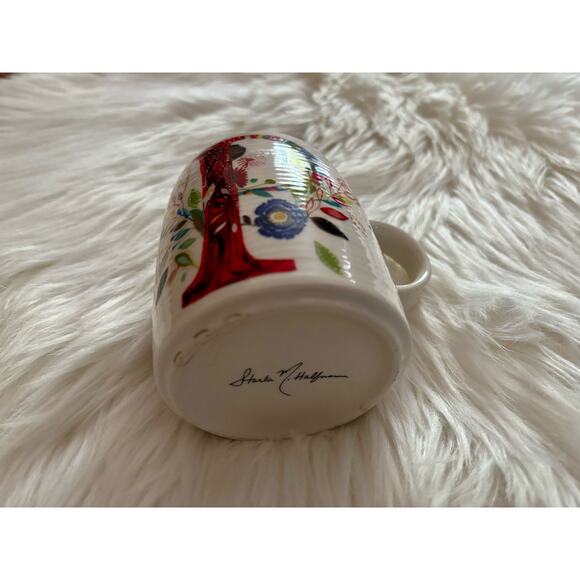 Anthropologie Petal Palette “P” Mug by Starla M. Halfmann - Picture 5 of 7